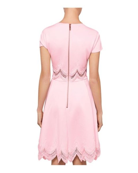 画像2: 【阿部桃子さん着用、ドラマ使用】Ted Baker テッドベイカー Rehanna Dress ピンク (2)