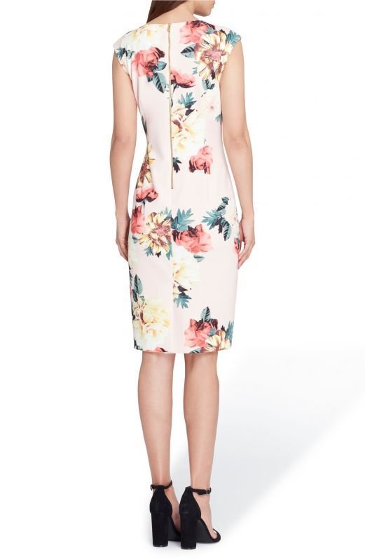 画像2: 【Kathie Lee Gifford着用】Tahari by ASL   Floral Scuba Crepe Sheath Dress (2)