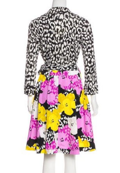 画像3: レアな限定モデル!【道端ジェシカさん愛用】Diane von Furstenberg   ダイアンフォンファステンバーグ pop wrap Amelia  dress (3)