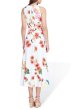 画像2: 【Kathie Lee Gifford着用】Tahari by ASL   Sleeveless Floral Chiffon Midi Dress (2)