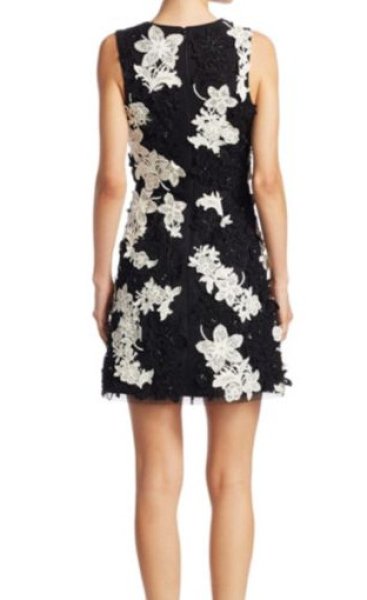 画像3: Alice + Olivia  アリスアンドオリビア  Pamela Floral Mini A-Line Dress (3)