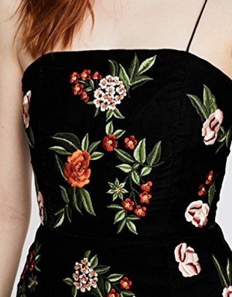 画像3: Alice + Olivia アリスアンドオリビア Launa Embroidered Mini Dress (3)