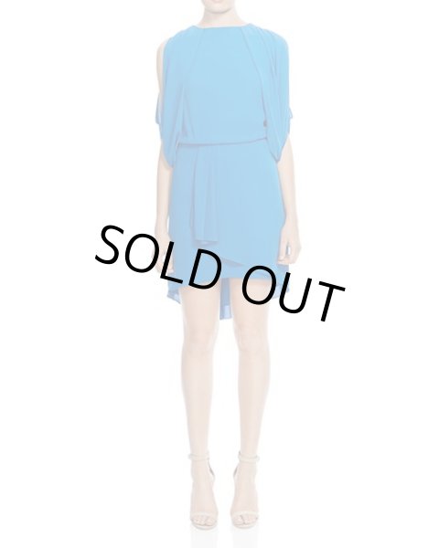 画像2: 【ドラマ使用】Halston Heritage Draped Cowl-Back Dress (2)