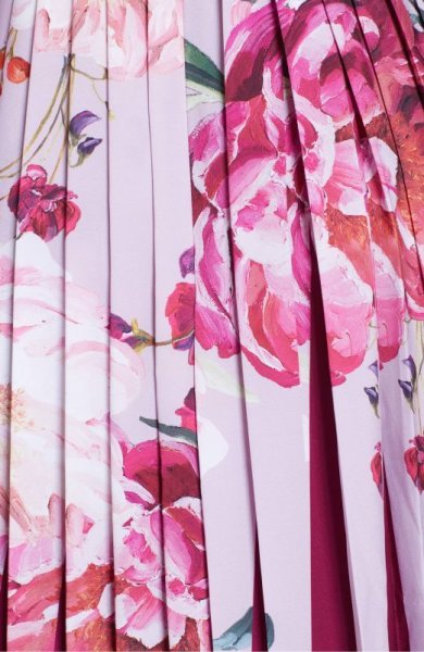 画像3: 【阿部桃子さんご着用】Ted Baker テッドベイカー Esperan Serenity Contrast Pleat Dress (3)