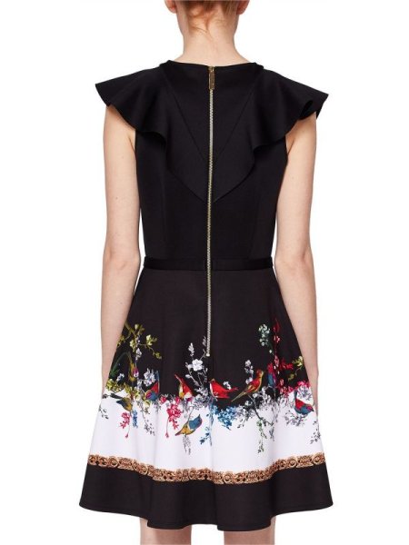 画像2: 【ドラマ使用】Ted Baker テッドベイカー  Shaelin Dress  (2)