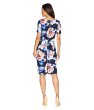 画像2: 【Kathie Lee Gifford着用】Tahari by ASL  　Floral Scuba Crepe Sheath Dress  (2)