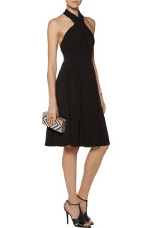 【超特価‼️】HALSTON ホルストン ラッフルワンショルダードレス 4 ドットレース ラッフルオフショルダー ドレス｜TADASHI SHOJI