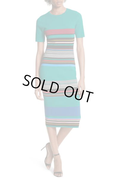 画像2: 【セレブ多数愛用】Diane von Furstenberg ダイアンフォンファステンバーグ ストライプセータードレス  (2)
