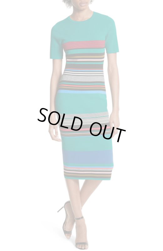 画像2: 【セレブ多数愛用】Diane von Furstenberg　ダイアンフォンファステンバーグ　ストライプセータードレス  (2)