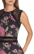 画像3: Tadashi Shoji タダシショージ   Sleeveless Floral Print Midi Dress　ピンク系  82601 (3)