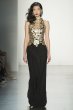 画像1: Tadashi Shoji タダシショージ   イブニングドレス　Tuloni Sequin Crepe Gown ブラック (1)