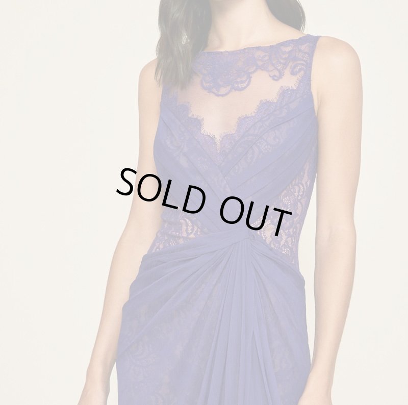 画像3: 6/9までセール再販売！【アンミカさん愛用】Tadashi Shoji タダシショージ  イブニングドレス　 Aries Slit Gown (3)