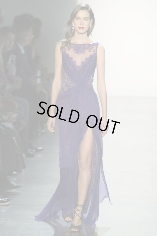 画像1: 6/9までセール再販売！【アンミカさん愛用】Tadashi Shoji タダシショージ  イブニングドレス　 Aries Slit Gown (1)