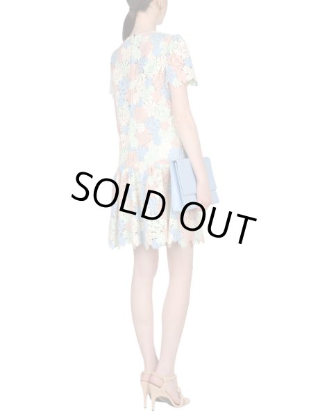 画像2: レア！【マリアシャラポワ愛用】Dolce & Gabbana ドルチェ＆ガッバーナ　Floral Embroiderd macrame guipure flounce dress (2)