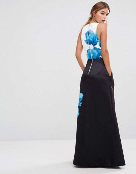 画像2: Ted Baker テッドベイカー　Narisa Maxi Column dress (2)