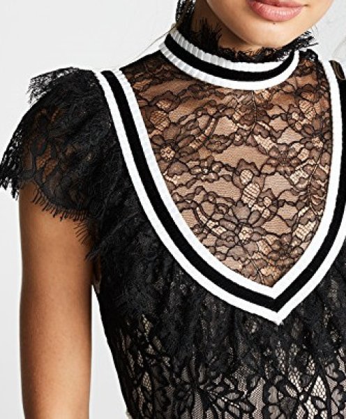 画像3: 【米倉涼子さん着用、Janelle Monae愛用】Alice + Olivia アリスアンドオリビア Annetta Ruffle Dress (3)