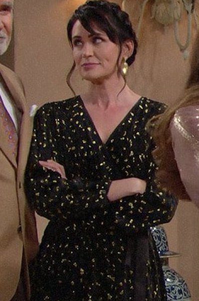 画像4: 【ドラマ使用】Diane von Furstenberg ダイアンフォンファステンバーグ Metallic Flocked Dress (4)