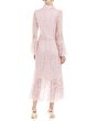 画像2: Tadashi Shoji タダシショージ   ピンクレース midi dress ピンク系  41901 (2)