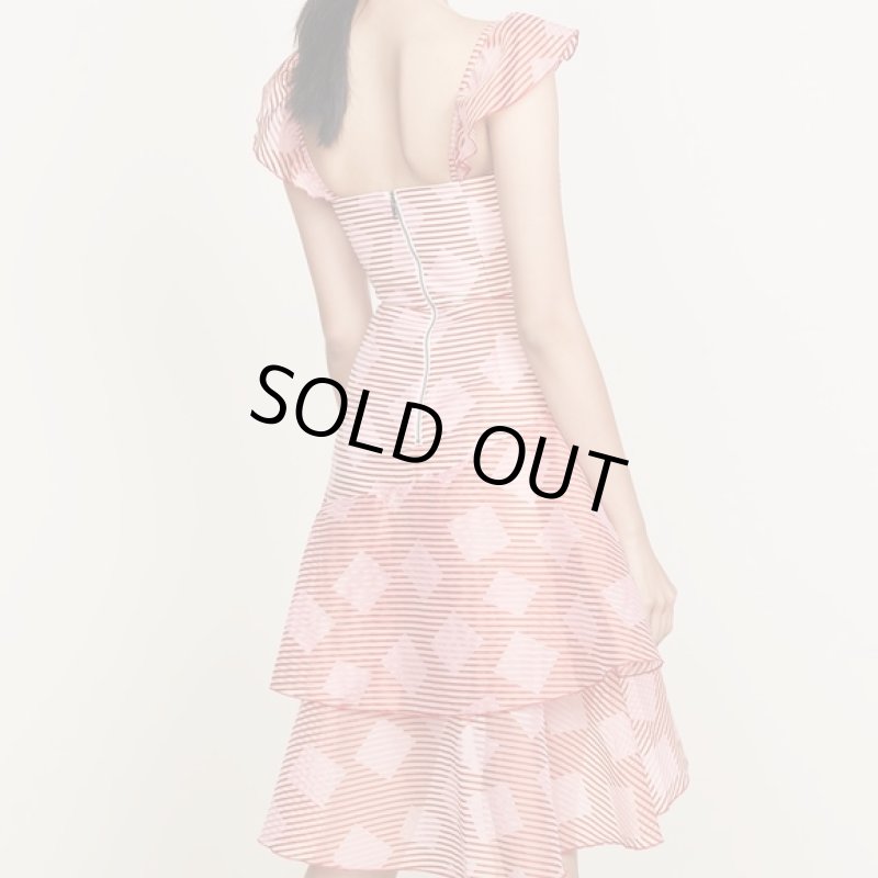 画像2: Alice + Olivia アリスアンドオリビア　 Azura Waterfall Ruffle Dress (2)