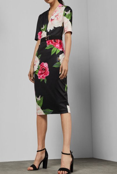 画像2: 【Amy Robach 、Meghan McCain着用】Ted Baker テッドベイカー  Gilanno Dress  07012 (2)