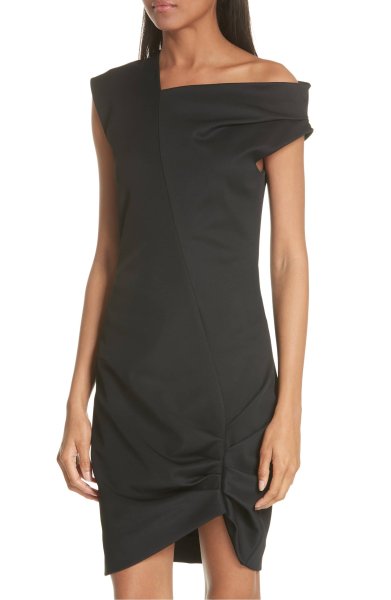 画像3: 【Carrie Inaba着用】Helmut Lang ヘルムートラング アシンメトリックドレープドレス (3)