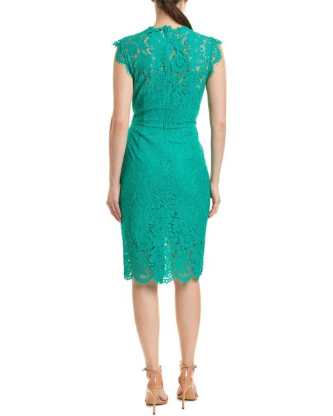 画像2: 【パリスヒルトン愛用】Rachel Zoe   Suzette Fitted Dress  エメラルドグリーン系 (2)