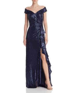サイズ追加！Tadashi Shoji タダシショージ LIEM オフショルダー
