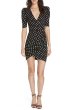 画像1: 【Eve着用】Alice + Olivia アリスアンドオリビア　 Judy Ruched Polka Dot Dress (1)