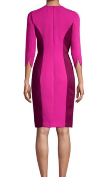 画像2: 【ドラマ使用】Milly ミリー　Stretch Crepe Scuba Dress (2)