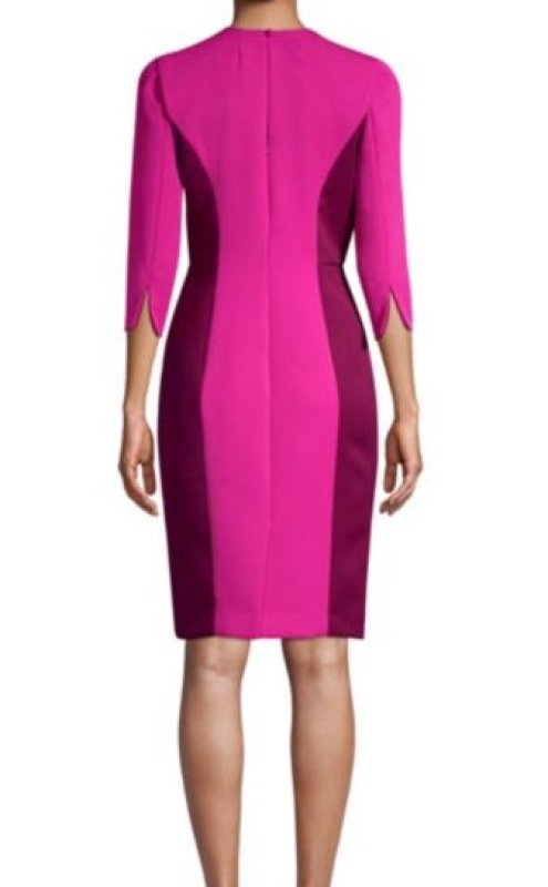 画像2: 【ドラマ使用】Milly ミリー　Stretch Crepe Scuba Dress (2)