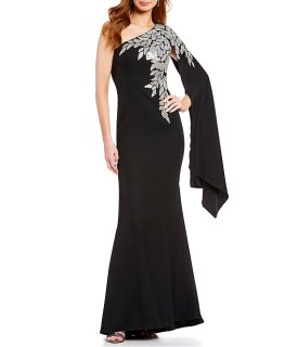 セール！Tadashi Shoji タダシショージ ケープスリーブワン