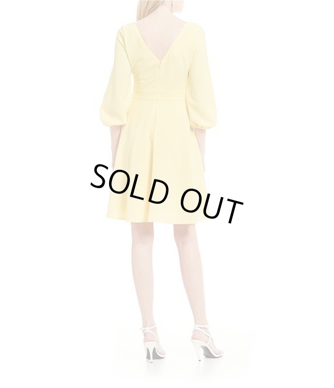 画像2: 【Dylan Dreyer着用】Eliza J 　バルーンスリーブドレス (2)