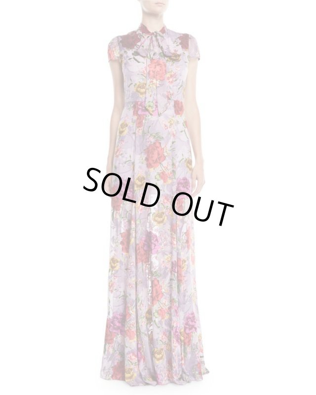 画像1: 【Beth Ostrosky Stern愛用】Alice + Olivia アリスアンドオリビア　 Roanne Keyhole Godet Dress (1)