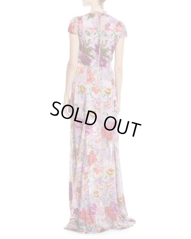 画像2: 【Beth Ostrosky Stern愛用】Alice + Olivia アリスアンドオリビア　 Roanne Keyhole Godet Dress (2)