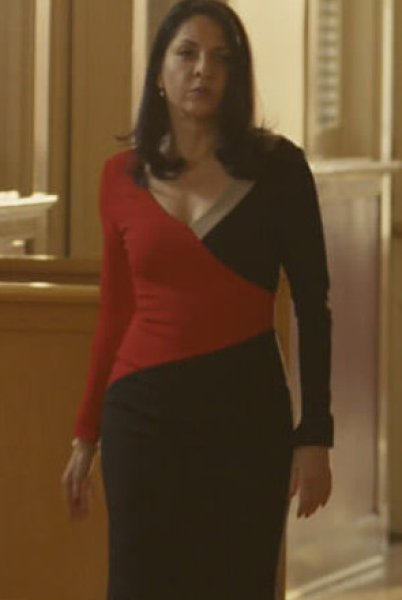 画像3: 即発!【Wendy着用、ドラマ使用】Diane von Furstenberg ダイアンフォンファステンバーグ Colorblock Dress (3)