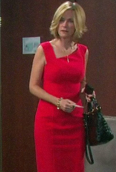 画像3: 【ドラマ使用】Black Halo  maven Sheath Dress レッド (3)