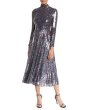 画像1: 2019年新作ドレスが80%オフ！Escada エスカーダ　スパンコールミディアムドレス (1)
