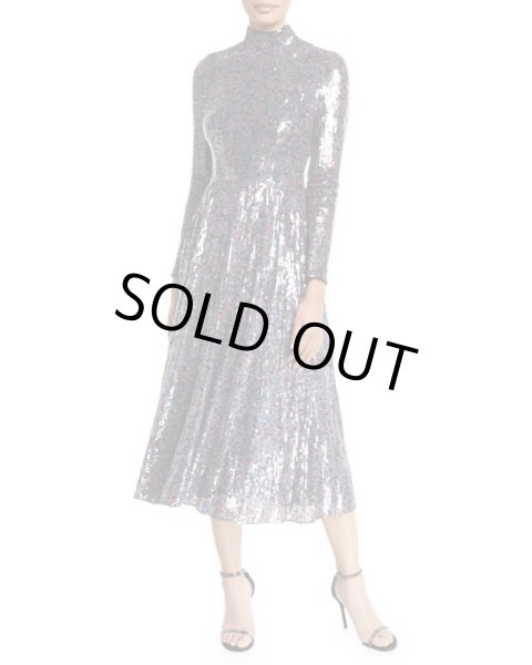 画像1: 2019年新作ドレスが80%オフ！Escada エスカーダ　スパンコールミディアムドレス (1)