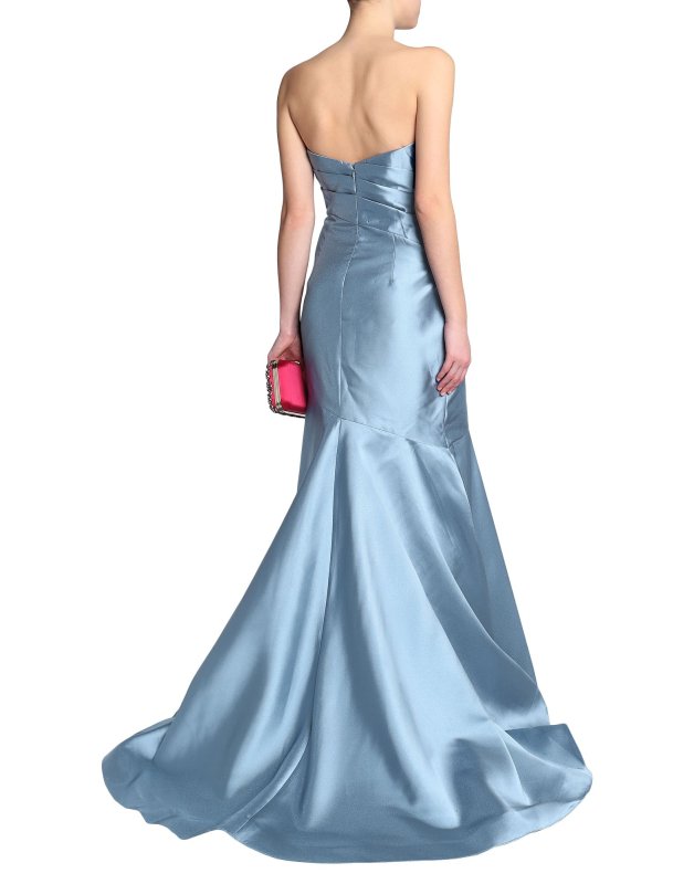 画像3: 【ドラマ使用】Badgley Mischka　ストラップレスロングドレス (3)