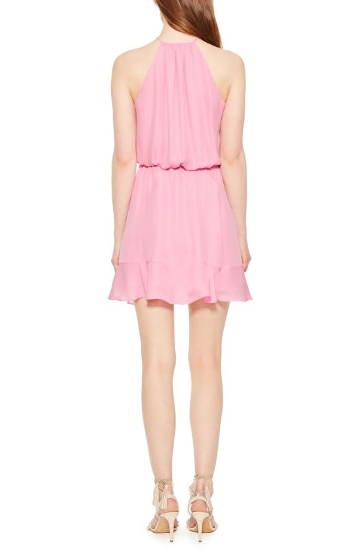 画像2: 【ドラマ使用】Parker パーカー　Cosma Silk Halter Dress (2)