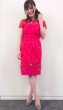 画像6: 再販売【婦人公論、小柳ルミ子さんに衣装提供】Tadashi Shoji タダシショージ    Embroidered Blouson Sheath Dress  (6)