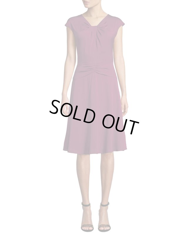 画像1: 【ドラマ使用】Milly ミリー　Tatiana Stretch Silk A-Line Dress (1)