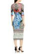 画像2: 【 Gayle King 、セレブ多数愛用】Alice + Olivia アリスアンドオリビア　 Delora Fitted Mock-Neck dress   Palace Daffodil   52901 (2)