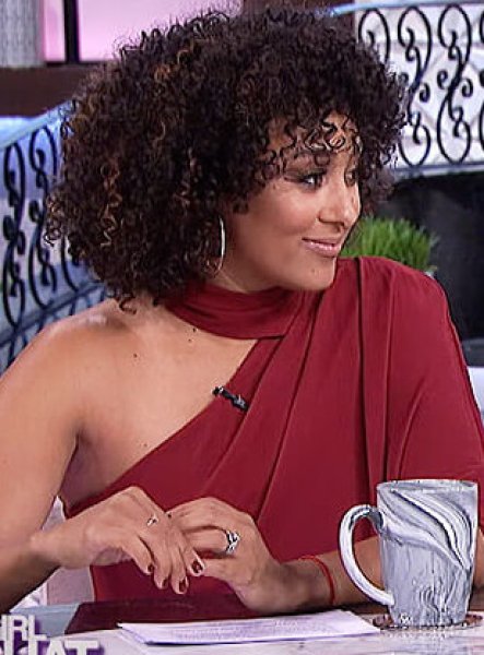 画像3: 【Tamera Mowry着用】Halston Heritage　ワンショルダーアシンメトリックドレープドレス (3)