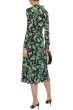 画像2: 【テレビ使用】Diane von Furstenberg　ダイアンフォンファステンバーグ　Phoenix Floral Wrap Dress (2)