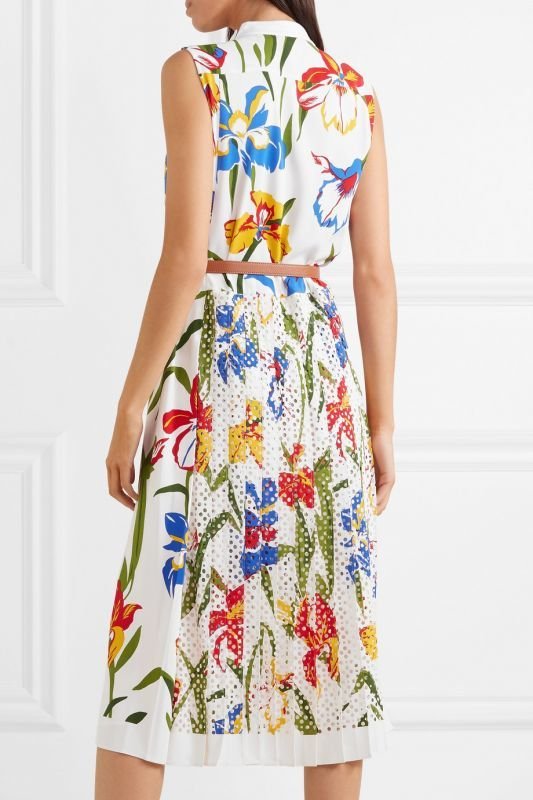 Tory Burch Carine Dress ｜長澤まさみさん着用｜鮮やかなドレス