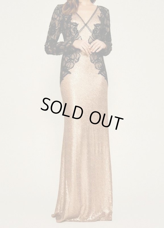 画像1: Tadashi Shoji タダシショージ 　Vulcan Gown (1)