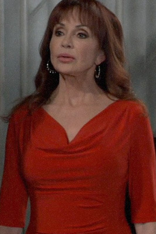 画像3: 【ドラマ使用】Calvin Klein カルバンクライン 7分袖カウルネックドレス　レッド系 (3)