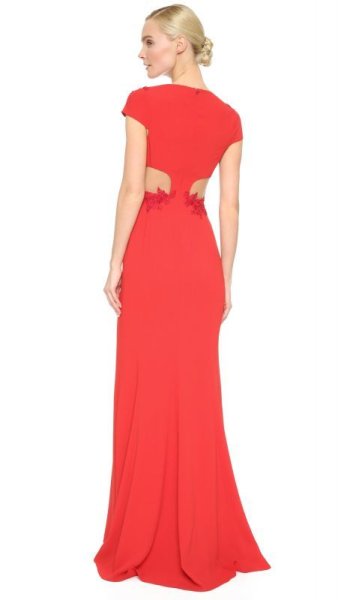 画像2: 再販売！ Marchesa Notte マルケッサノッテ　Column Gown (2)