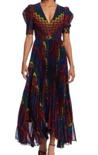 sachin and babi light blue dress Chiffon Ruffle Dresses